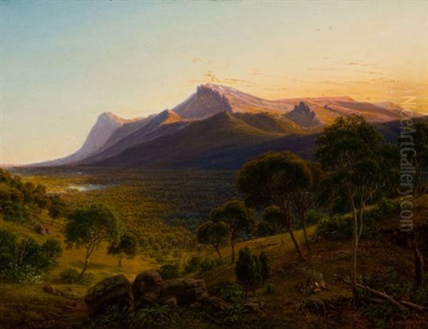 Mount William As Seen From Mount Dryden In The Grampians, Victoria - view 1