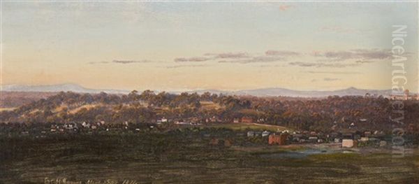 Distant View Towards Yarra Bend From Our Little Tower - view 1