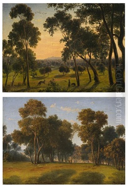 Police Paddock, Melbourne (pair) - view 1