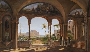 View Of Palermo From Santa Maria Di Gesu