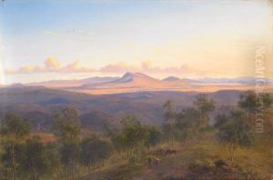 A View From Daylesford Towards The Pyrenees