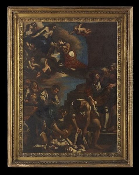 The Burial And Reception Into Heaven Of St. Petrunilla - view 1