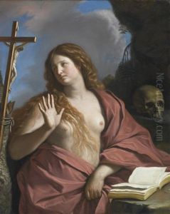The Penitent Magdalene by Giovanni Francesco Barbieri