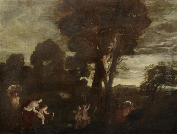 The Infant Bacchus - view 1