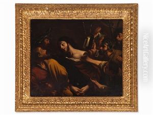 The Betrayal Of Christ by Giovanni Francesco Barbieri