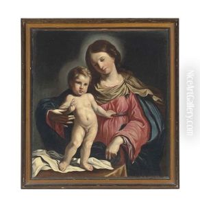 The Madonna And Child by Giovanni Francesco Barbieri