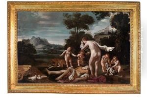 Der Tod Des Adonis by Giovanni Francesco Barbieri