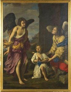 I Santi Angeli Custodi by Giovanni Francesco Barbieri
