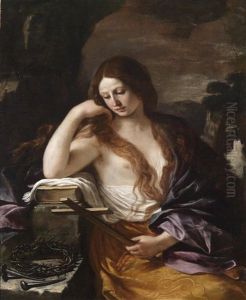 Die Heilige Maria Magdalena by Giovanni Francesco Barbieri