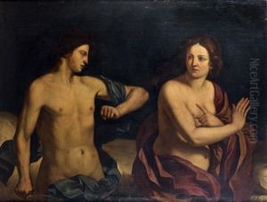 Amnon Et Thamar by Giovanni Francesco Barbieri