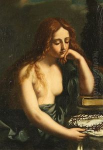 Penitent Magdalen by Giovanni Francesco Barbieri
