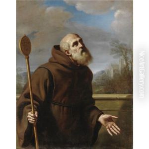 San Francesco Da Paola by Giovanni Francesco Barbieri