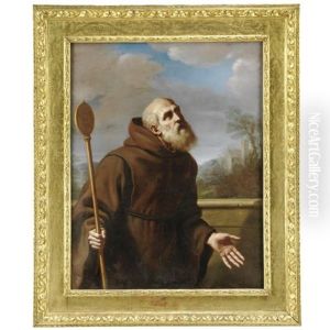 San Francesco Da Paola by Giovanni Francesco Barbieri