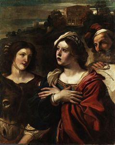 Die Biblische Abigail by Giovanni Francesco Barbieri
