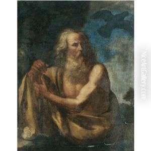 Saint Paul The Hermit by Giovanni Francesco Barbieri