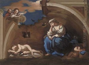 An Allegory Of Night by Giovanni Francesco Barbieri