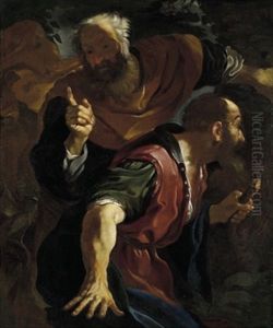 Due Uomini by Giovanni Francesco Barbieri