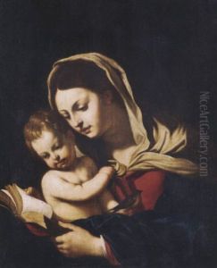 The Madonna And Child by Giovanni Francesco Barbieri