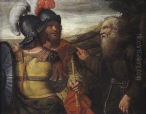 Scena Dal Poema Epico: Rinaldo Di Torquato Tasso by Giovanni Francesco Barbieri