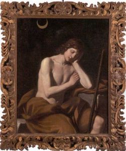 Saint John The Baptist by Giovanni Francesco Barbieri