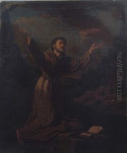 San Francesco Riceve Le Stimmate by Giovanni Francesco Barbieri