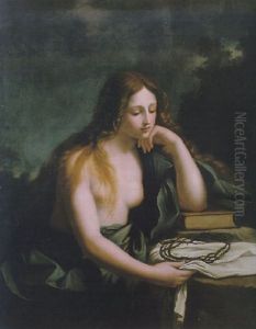 Penitent Magdalene by Giovanni Francesco Barbieri