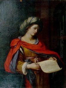 Sainte Cecile by Giovanni Francesco Barbieri