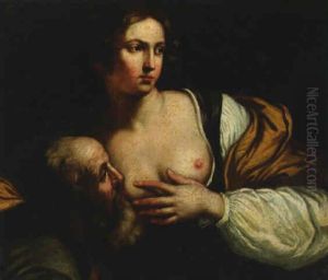 Roman Charity by Giovanni Francesco Barbieri