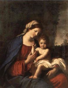 The Madonna And Child by Giovanni Francesco Barbieri