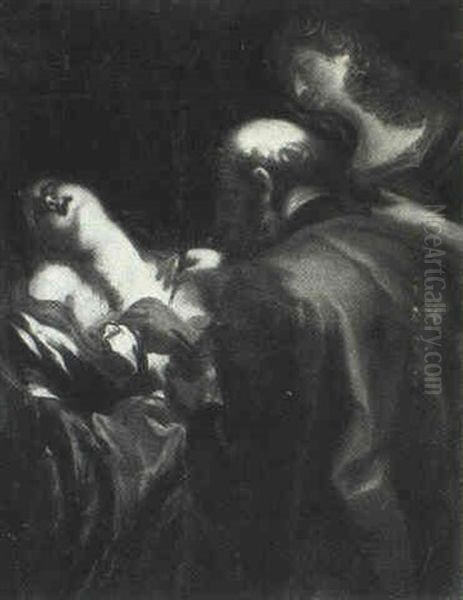 Saint Theresa And John Of The Cross - view 1