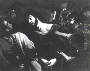 The Betrayal Of Christ by Giovanni Francesco Barbieri
