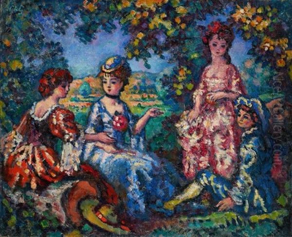 Conversation Au Jardin - view 1