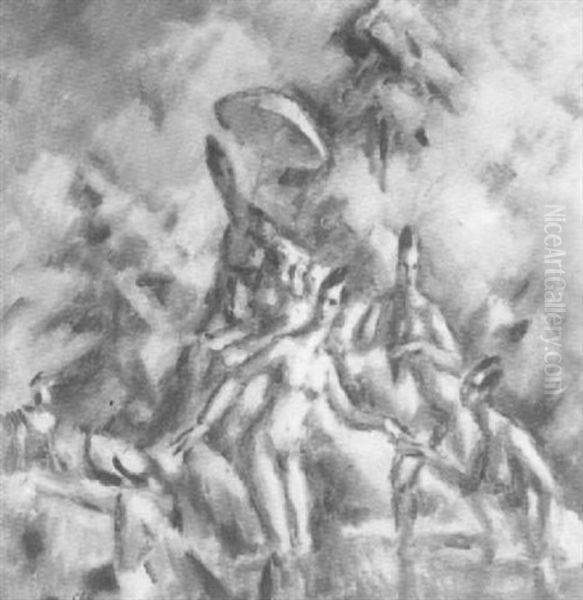 Les Baigneuses - view 1