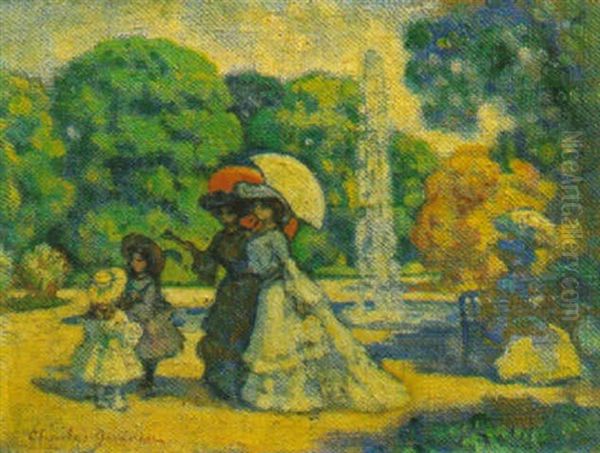 Signore E Fanciulle Nel Parco - view 1