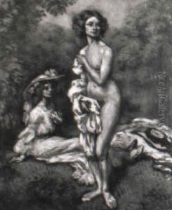 Baigneuse by Charles Francois Prosper Guerin