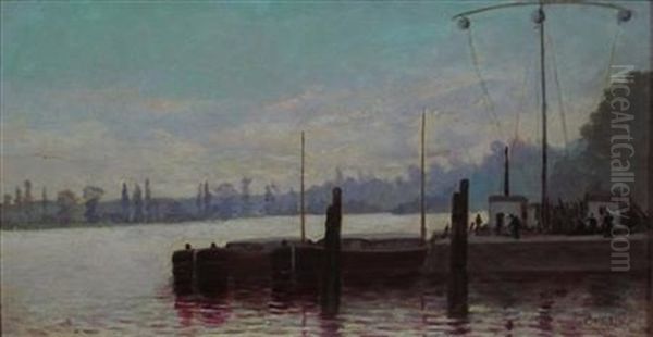 Boats At The Quay - view 1