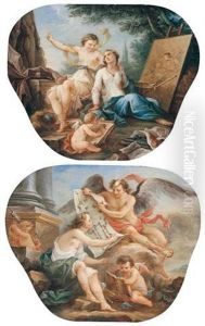 Allegory Of Painting by Francois Guerin