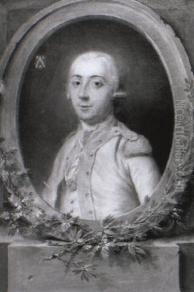 Portrait De Justinien Gabriel De Remusat Age De Vingt-cinq Ans - view 1