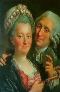 Bildnis Eines Ehepaares. by Francois Guerin