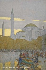 Market Outside The Hagia Sophia