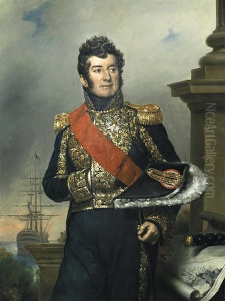 Portrait Of Comte Laurent-jean-francois Truguet - view 1