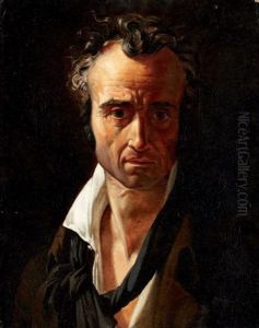 Portrait D'homme by Pierre-Narcisse Guerin