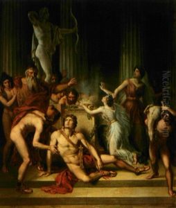 La Mort D'achille by Pierre-Narcisse Guerin