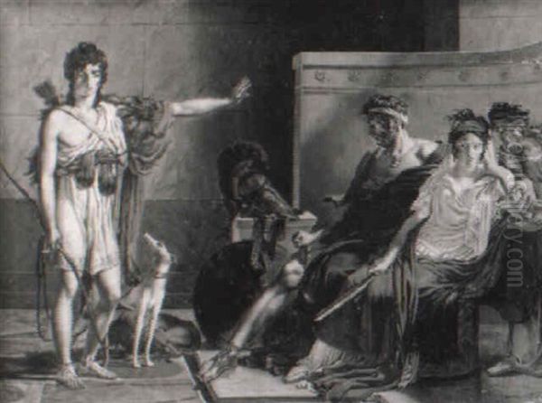 Phedre Accusant Hippolyte Devant Thesee - view 1