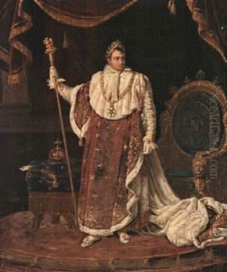 Sacre De L'empereur Napoleon 1er En Pied by Joseph Joachim Guernier