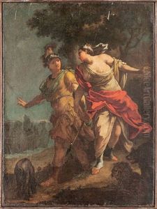 La Partenza Di Enea by Giovanni Francesco Guerrieri