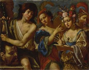 The Triumph Of David by Giovanni Francesco Guerrieri