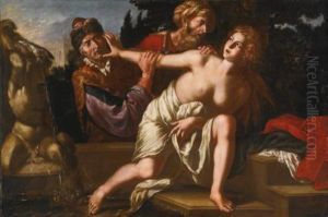 Susanna And The Elders by Giovanni Francesco Guerrieri