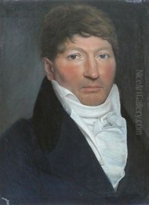 Portrait D'homme De Qualite by Francesco Guerrini