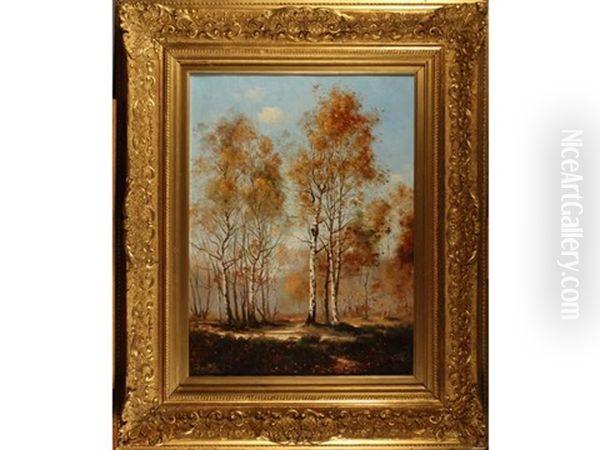 Paysage Aux Bouleaux - view 1